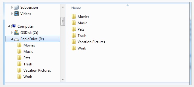 RapidDrive: Integra tu cuenta en el sistema de archivos de Microsoft Windows