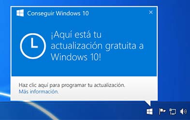 Image of notification icon