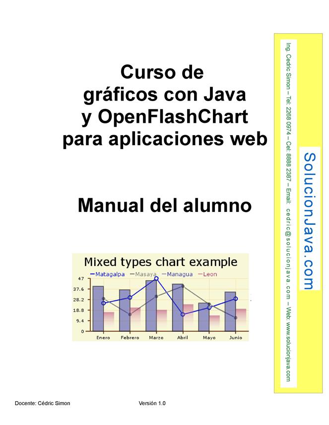 Curso de gráficos con Java y OpenFlashChart para aplicaciones web – Manual del alumno