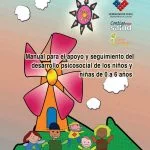 Manual para el apoyo y seguimiento del desarrollo psicosocial de los niños y niñas de 0 a 6 años