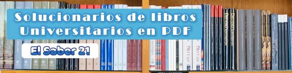 Solucionarios de libros universitarios en PDF