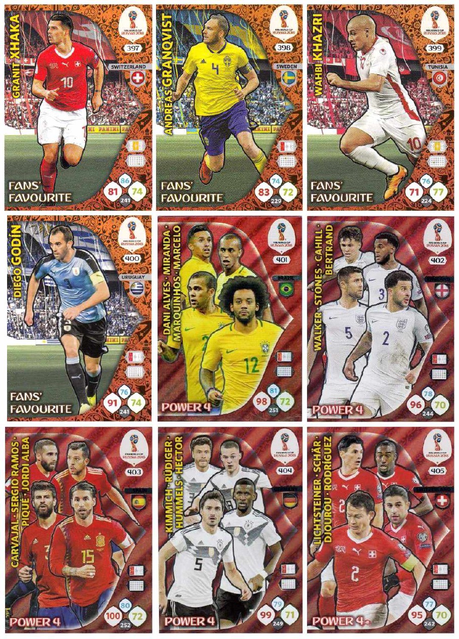 Carte à Collectionner Officielle Coupe Du Monde 2018 Russie Panini Adrenalyn XL - Pack Neuf Scellé