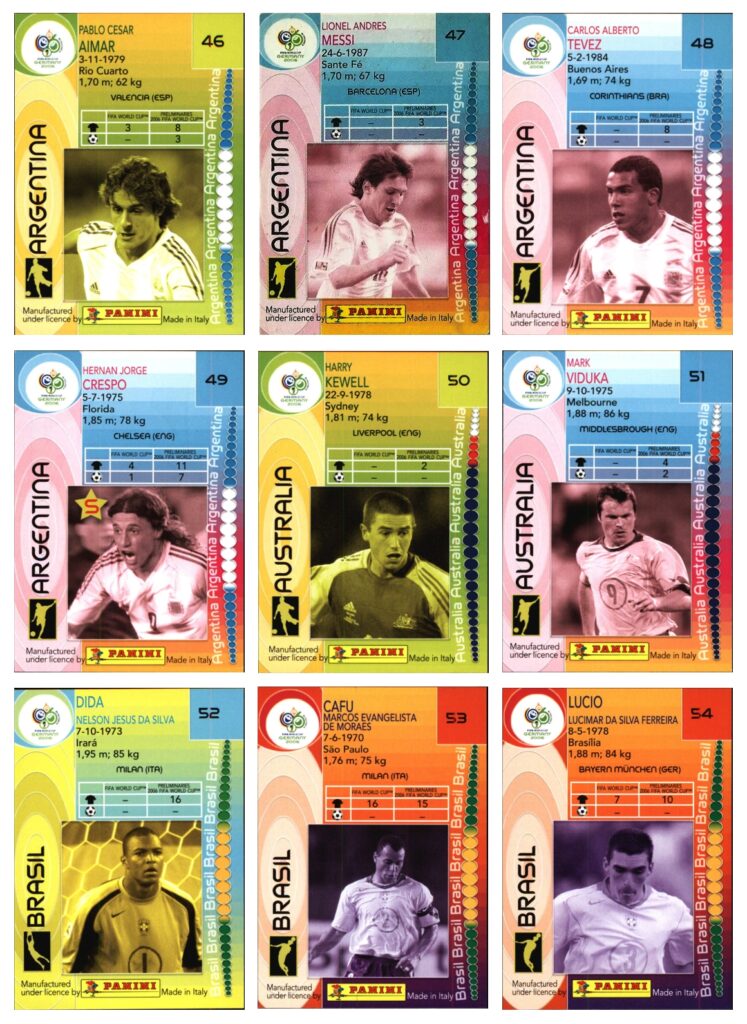 Collection De 63 Cartes Panini - Goaaal! Coupe Du Monde 2006 - Allemagne