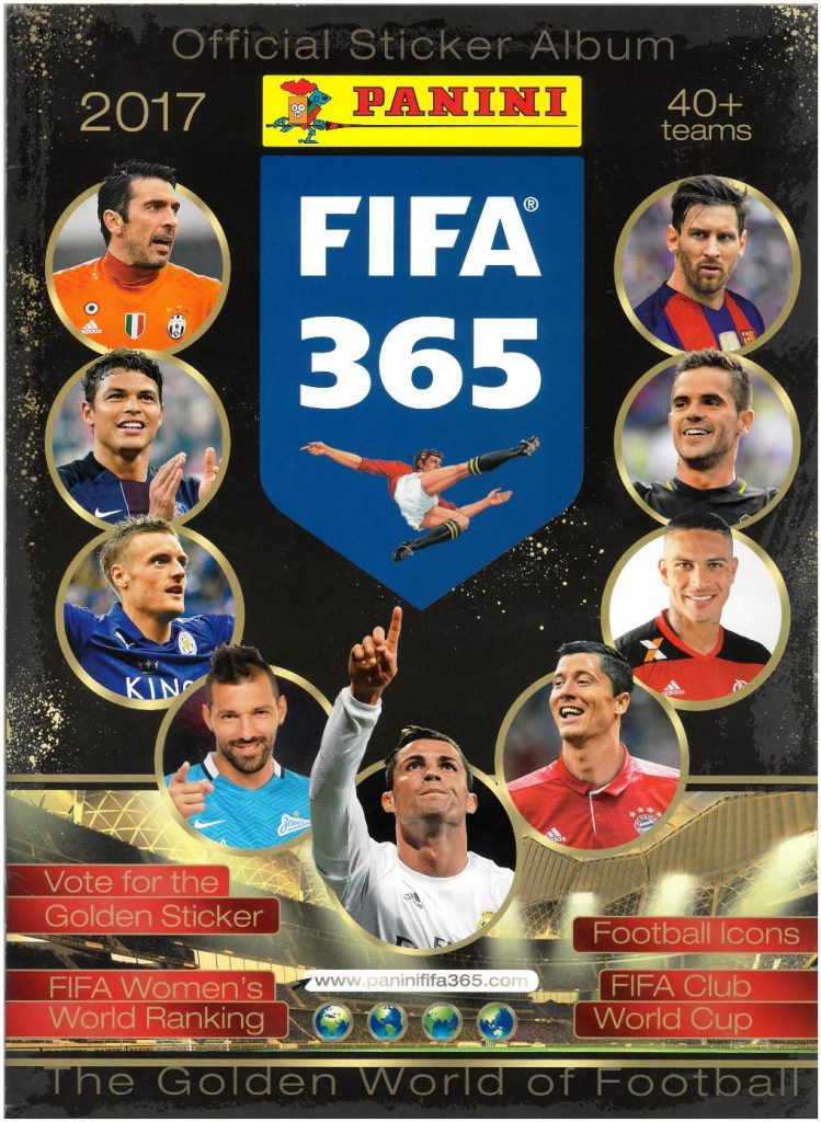 Álbum Panini FIFA 365 2016-2017 Stickers