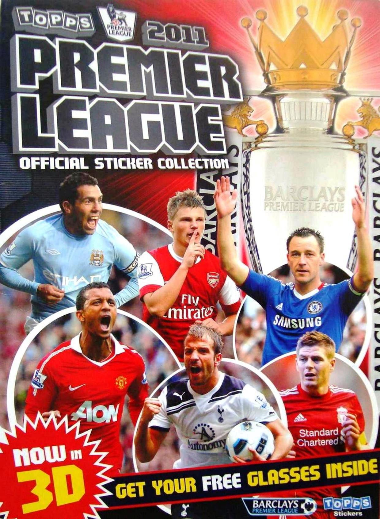 Álbum Premier League 2010-2011 TOPPS
