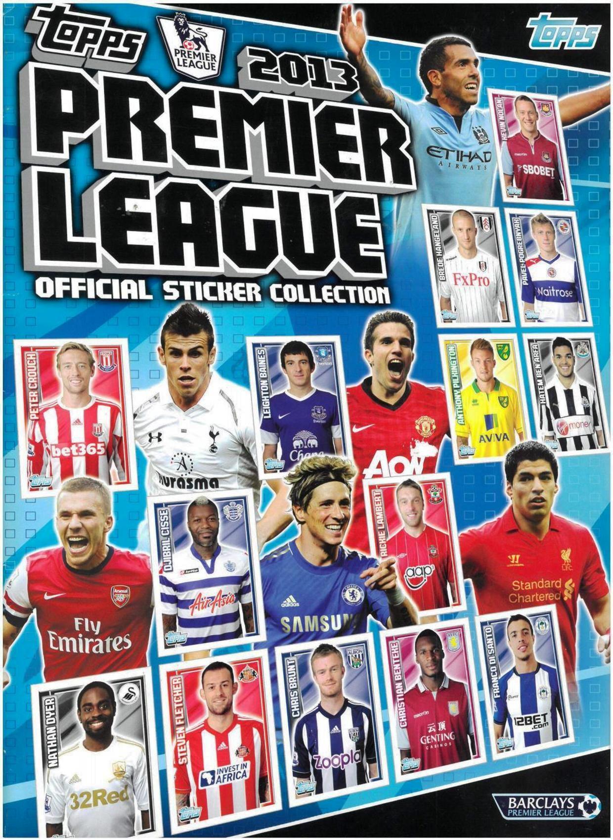 Álbum Premier League 2012-2013 TOPPS