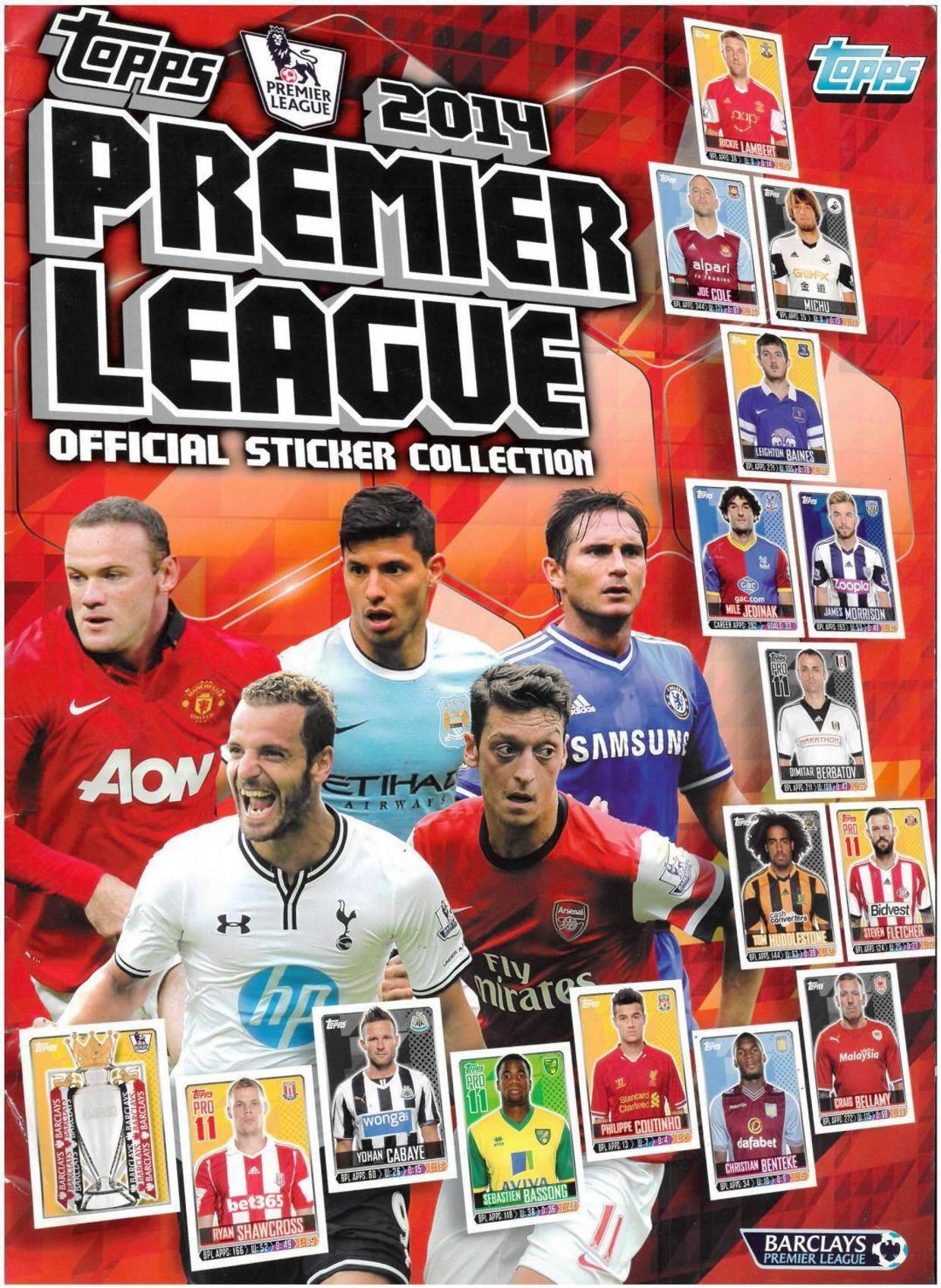 Álbum Premier League 2013-2014 TOPPS
