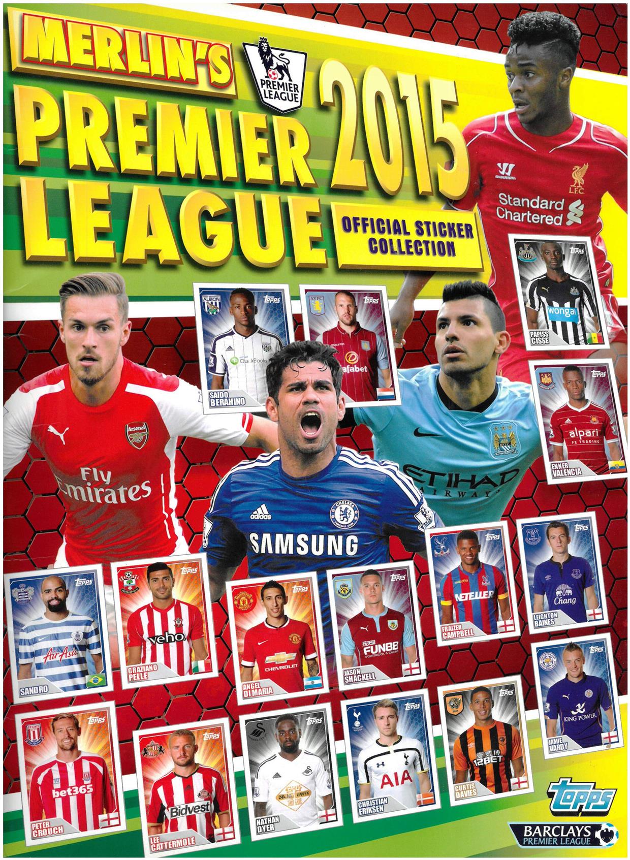 Álbum Premier League 2014-2015 TOPPS
