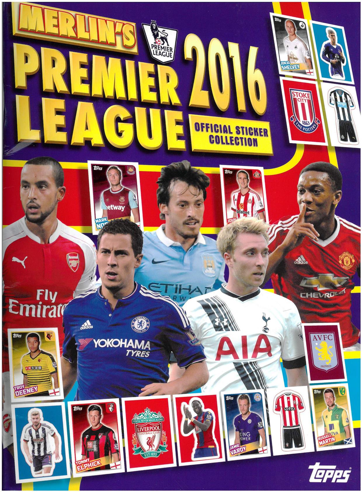 Álbum Premier League 2015-2016 TOPPS