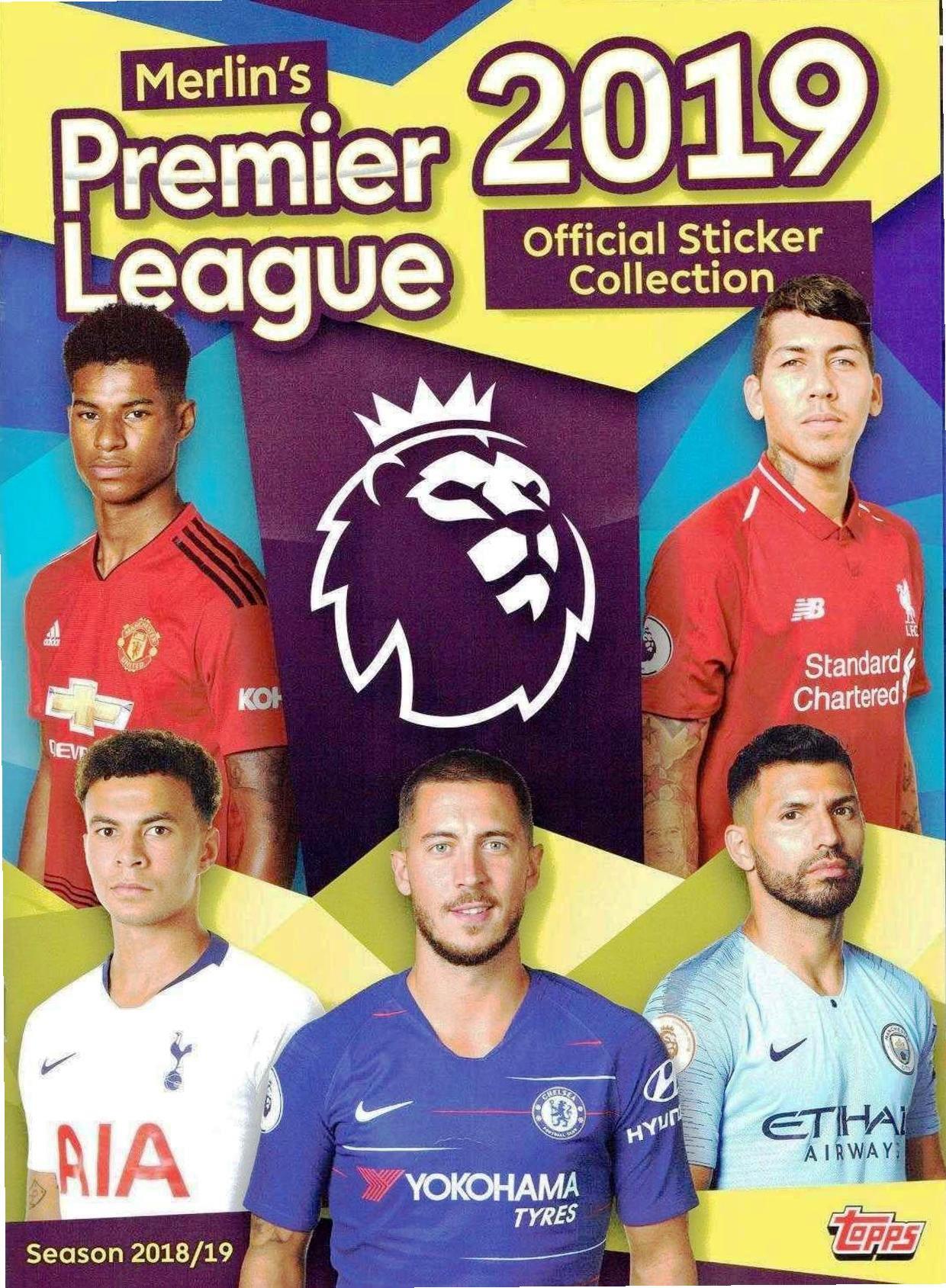 Álbum Premier League 2018-2019 Topps