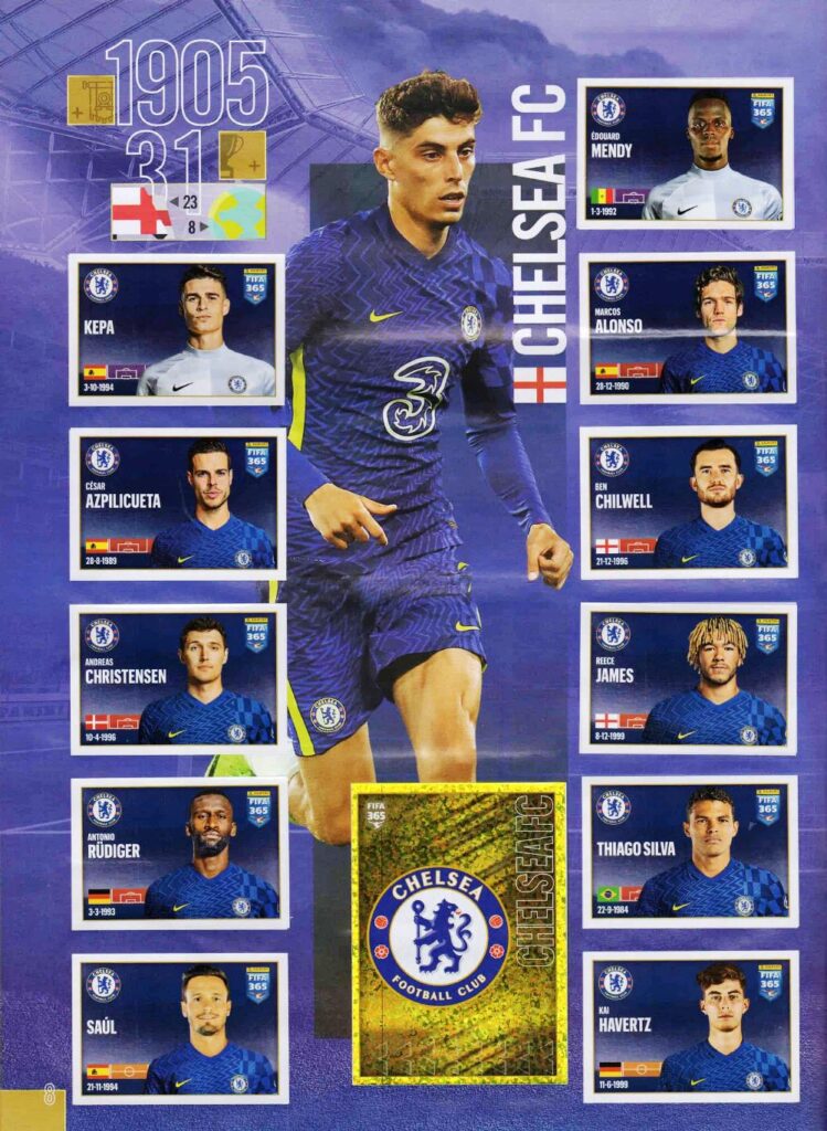 Panini FIFA 365 2022 Sammelalbum – 64 Seiten, Für 431 Aufkleber, Mit Clubs Wie Real Madrid & Nationalteams