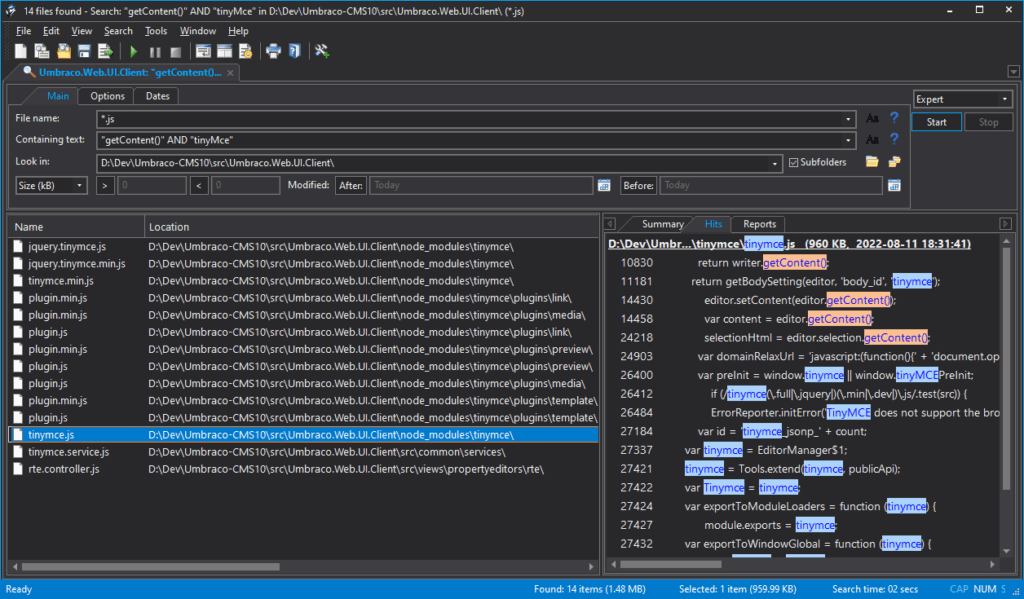 Buscador de Archivos Agent Ransack