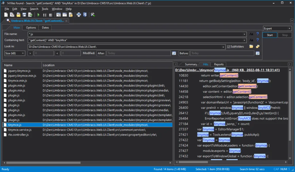 Buscador de Archivos Agent Ransack